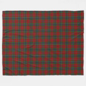 Maclean Tartan Scottish Modern MacLean von Duart Fleecedecke (Vorderseite (Horizontal))