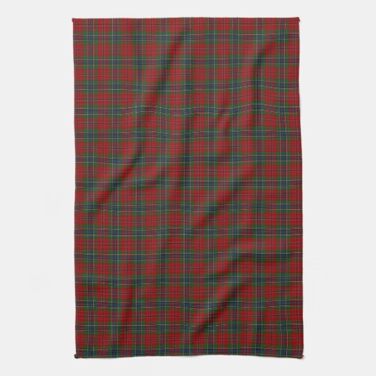 Maclean Tartan Scottish Modern MacLean von Duart Handtuch (Vertikal)