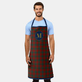 Maclean Tartan Scottish Modern MacLean von Duart Schürze (Getragen)