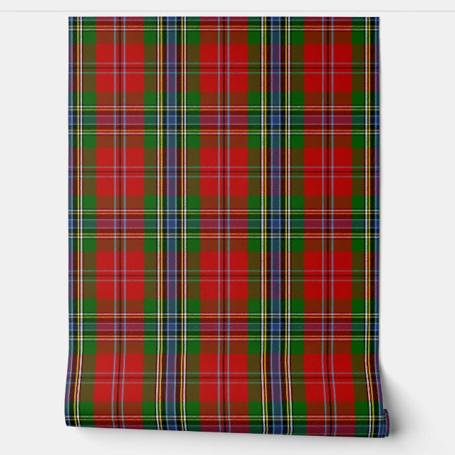 MacLean von Duart Tartan Kariert Scottish Clan Tapete (Abrollen)