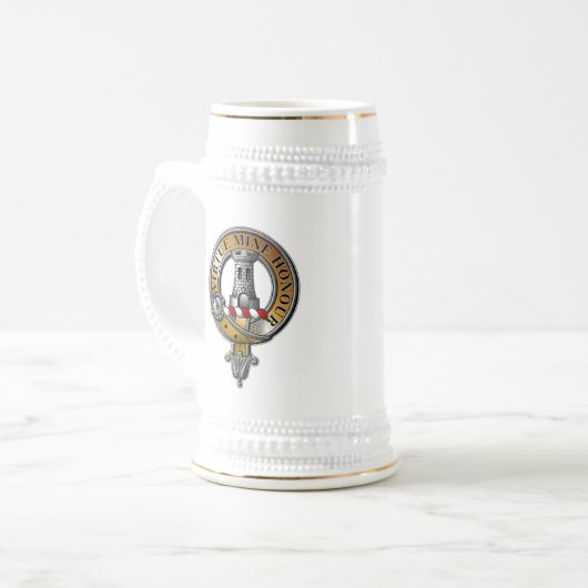 MacLean Wappen Abzeichen Bierglas (Vorderseite Links)