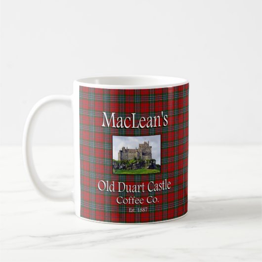 MacLeans alter Duart Schloss-Kaffee Co. Kaffeetasse (Links)