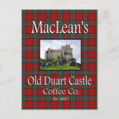 MacLean's Old Duart Castle Coffee Co. Postkarte (Vorderseite)