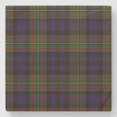 MacLellan Clan Tartan Kariert Stone Untersetzer (Vorderseite)