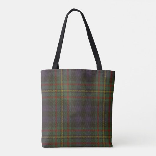 MacLellan Clan Tartan Monogram Tasche (Rückseite)
