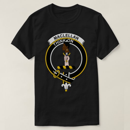 MacLellan Wappen Tartan Clan Scottish Clan 1 T-Shirt (Design vorne)