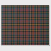 MacLennan Clan Tartan Geschenkpapier (Flach)