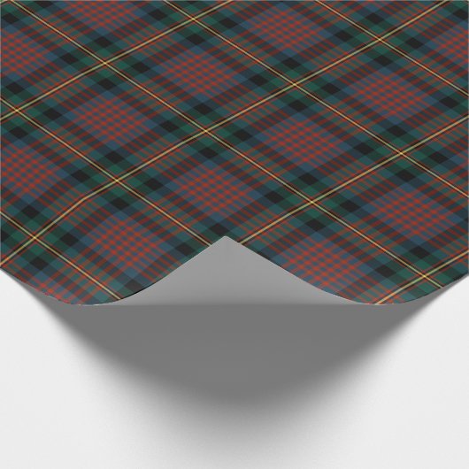 MacLennan Clan Tartan Geschenkpapier (Ecke)