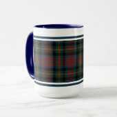 MacLennan Clan Tartan Tasse (Vorderseite Links)