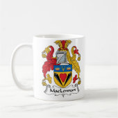 MacLennan Familienwappen Kaffeetasse (Links)