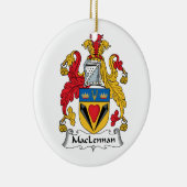 MacLennan Familienwappen Keramikornament (Rechts)