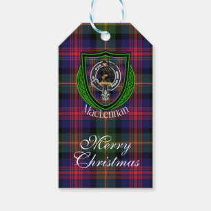 MacLennan schottischer Clan Tartan & Wappen Geschenkanhänger