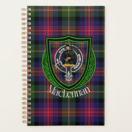 MacLennan Scottish Clan Tartan & Crest Planer