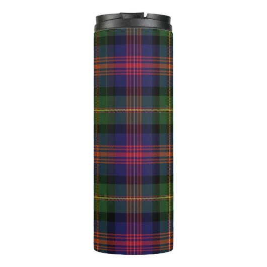 MacLennan Scottish Clan Tartan & Crest Thermosbecher (Rückseite)
