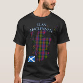 MacLennan Scottish Clan Tartan Scotland T-Shirt (Vorderseite)