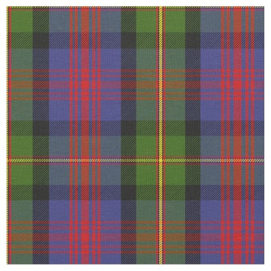 MacLennan Tartan-Druck Stoff (Nahaufnahme)