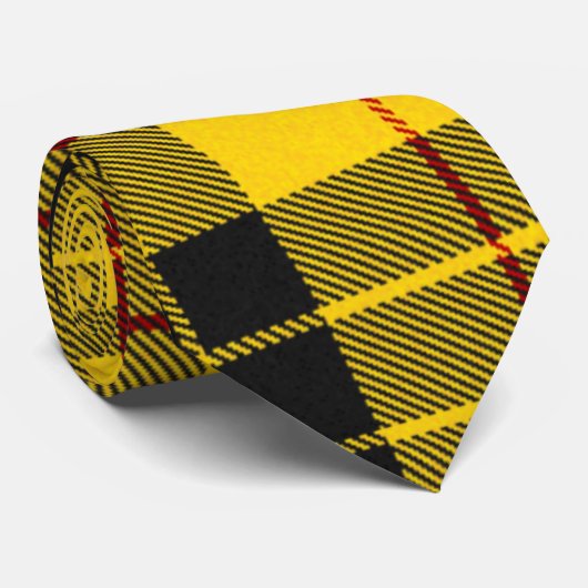 MacLeod Askew Scottish Clan Tartan Pläd Pattern Krawatte (Gerollt)