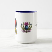 MacLeod Clan Abzeichen Combo 15oz Tasse (Zentrum)