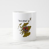 MacLeod Clan Abzeichen Jumbo Tasse (Vorderseite)