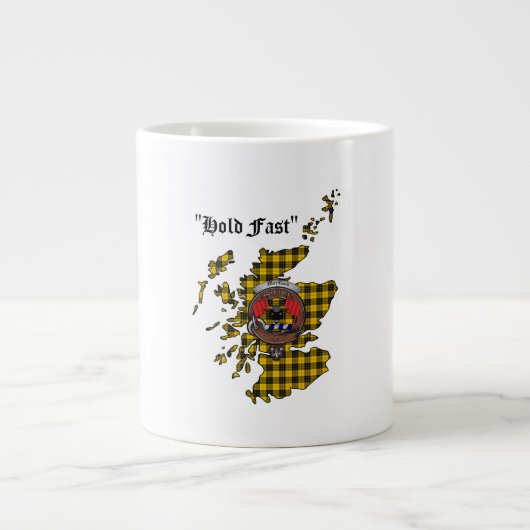 MacLeod Clan Abzeichen Jumbo Tasse (Vorderseite)