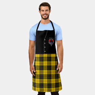 Macleod Clan Abzeichen & Tartan Kilt Schürze