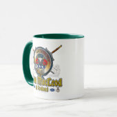 MacLeod Clan Abzeichen Tasse (Vorderseite Links)