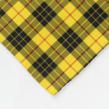MacLeod Clan Bright Yellow and Black Tartan
