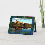 MacLeod Clan Dunvegan Castle Falted Grußkarte Karte (Vorderseite)