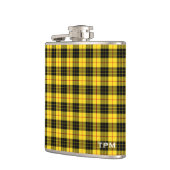 MacLeod Clan Monogram Flachmann (Links)