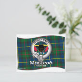 MacLeod Clan Postkarte (Stehend Vorderseite)