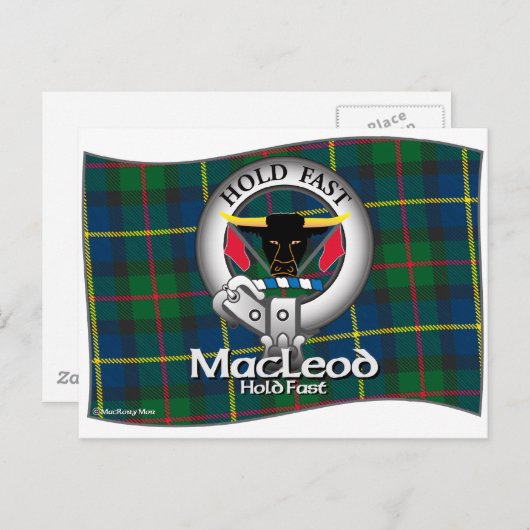 MacLeod Clan Postkarte (Vorne/Hinten)