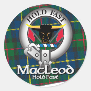 MacLeod Clan Runder Aufkleber