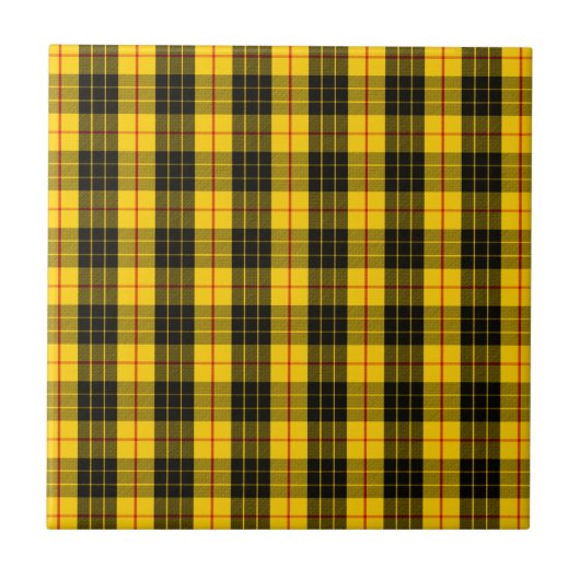 MacLeod-Clan-Tartan Fliese (Vorderseite)