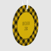 MacLeod Clan Tartan Scottish Kariert Ornament (Vorderseite)