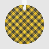 MacLeod Clan Tartan Scottish Kariert Ornament (Rückseite)