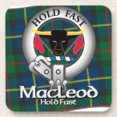MacLeod Clan Untersetzer (Vorderseite)