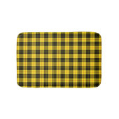 MacLeod Clan Yellow und Black Scottish Tartan Badematte (Vorderseite)