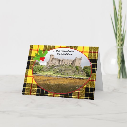 MacLeod Clans Dunvegan Castle & Tartan Weihnachten (Vorderseite)