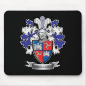 MacLeod Familienwappen-Wappen Mousepad (Vorne)
