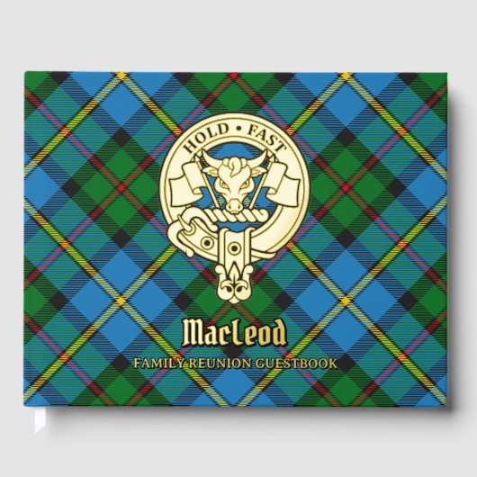 MacLeod Family Wiedersehen Gästebuch (Vorderseite)