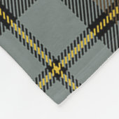 MacLeod of Harris Weathered Clan Abzeichen Tartan  Fleecedecke (Ecke)