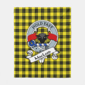 MacLeod of Lewis Modern Clan Abzeichen Tartan Kari Fleecedecke (Vorderseite)