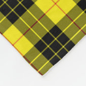 MacLeod of Lewis Modern Clan Abzeichen Tartan Kari Fleecedecke (Ecke)