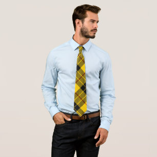 MacLeod-Schottischer-Clan-Tartan-Karo-Muster Krawatte
