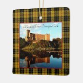 MacLeod Scottish Clan Castle Tartan Xmas Keramikornament (Links)