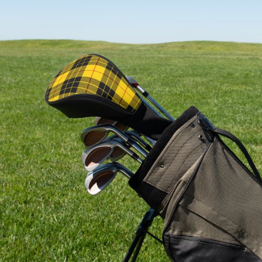 MacLeod Scottish Clan Tartan Kariertes Muster Golf Headcover (In SItu)