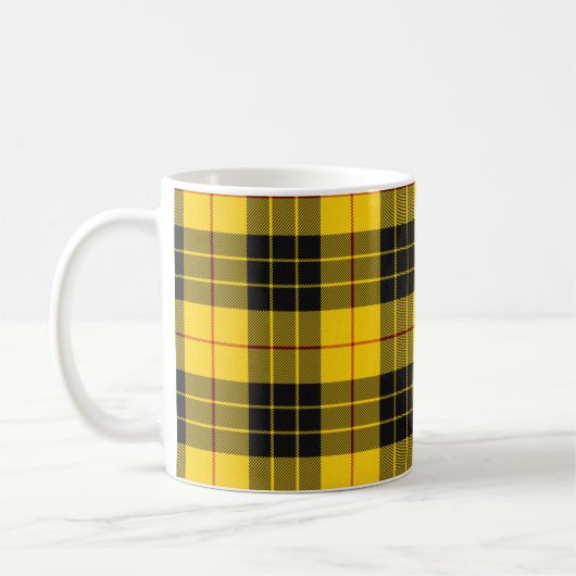 MacLeod Scottish Clan Tartan Kariertes Muster Kaffeetasse (Links)