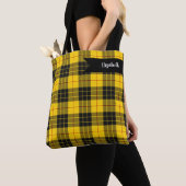 MacLeod Scottish Clan Tartan Kariertes Muster Tasche (Von Nahem)