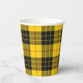 MacLeod Scottish Clan Tartan Paper Cups Pappbecher (Rückseite)