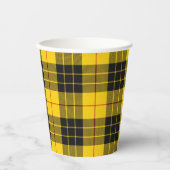 MacLeod Scottish Clan Tartan Paper Cups Pappbecher (Vorderseite)